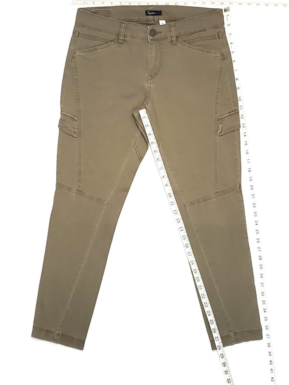 Supplies by UNIONBAY Khaki Skinny Cargo Pants Size 8